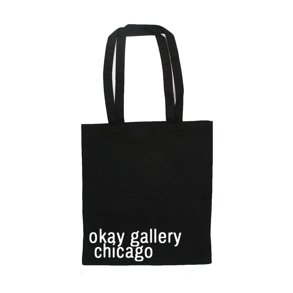 Image of okay gallery chicago Classic Tote Bag Black