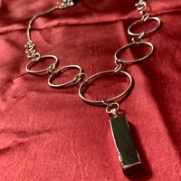 Black stone Necklace 