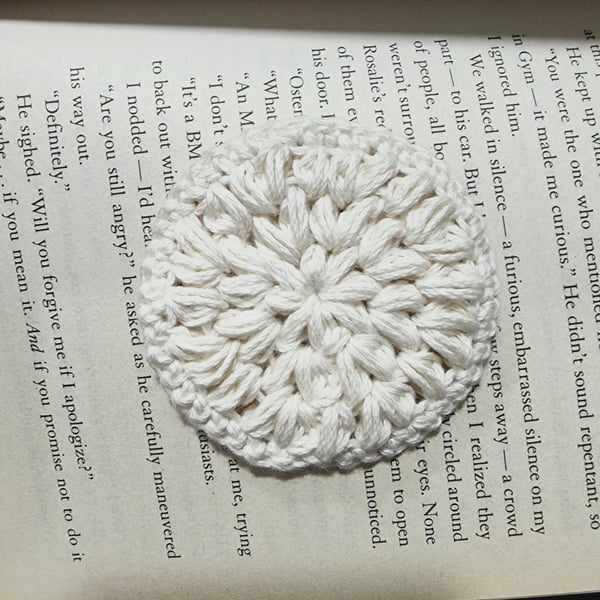 Image of Organic Cotton Face Scrubbie