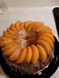 Image 2 of Peach Cobbler Pound Cake
