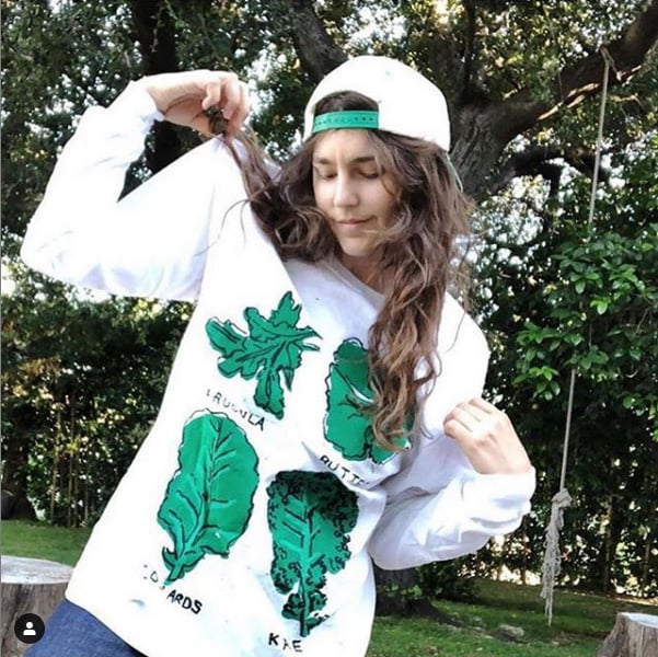 Leafy Greens Long Sleeve T-shirt