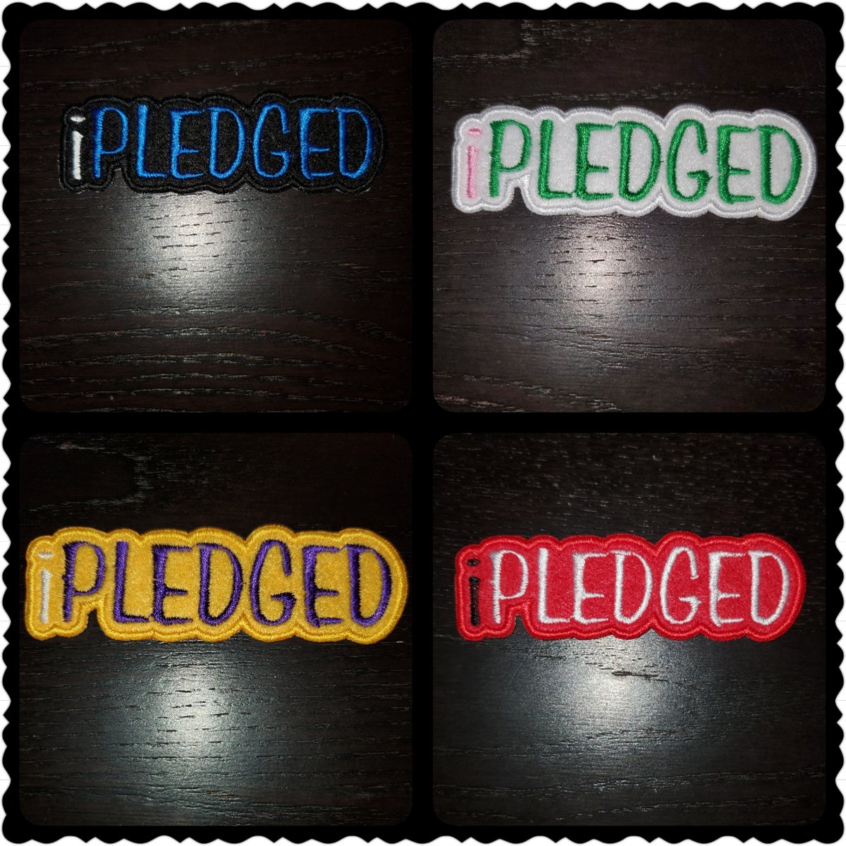 Image of iPledge my Allegiance Appliqué