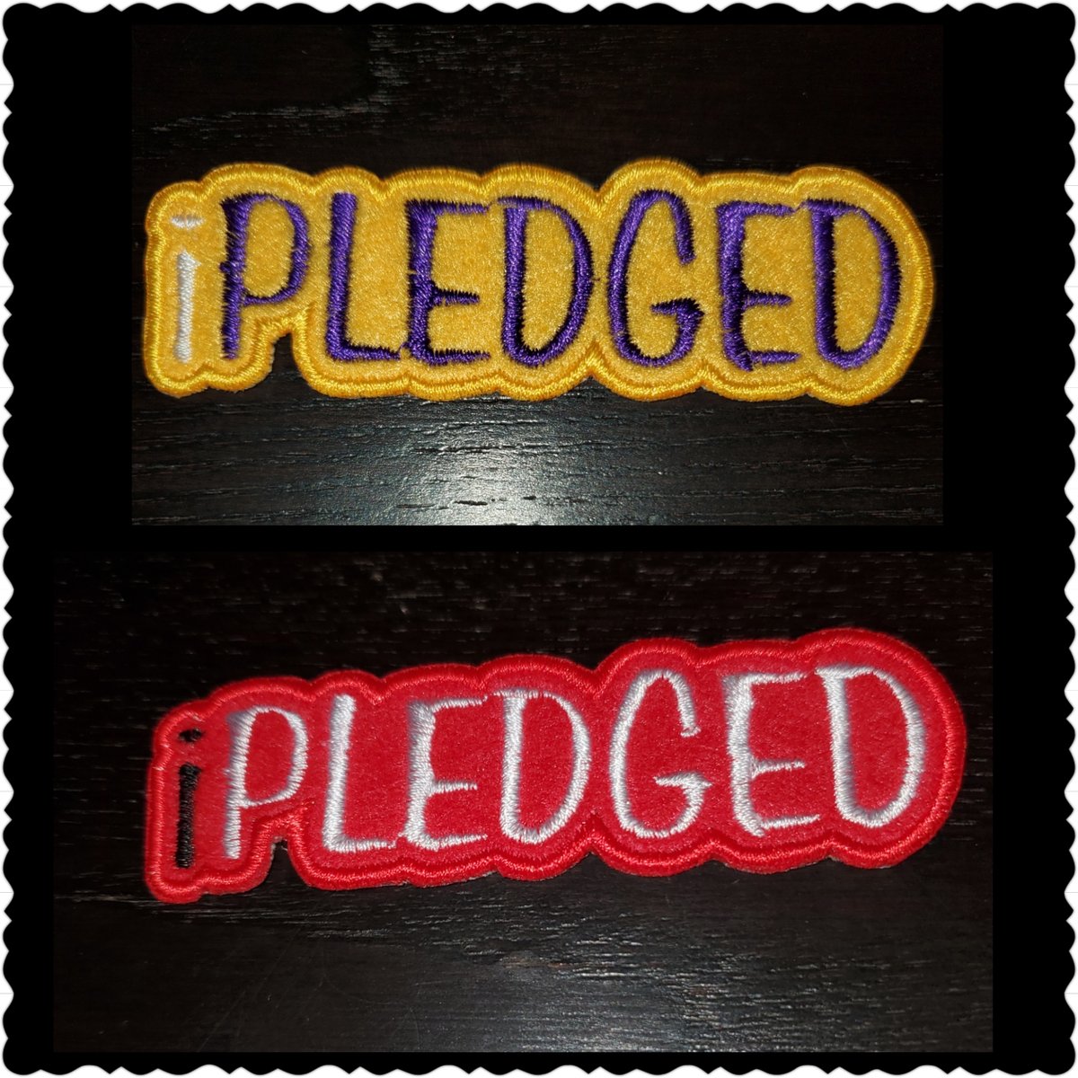 Image of iPledge my Allegiance Appliqué