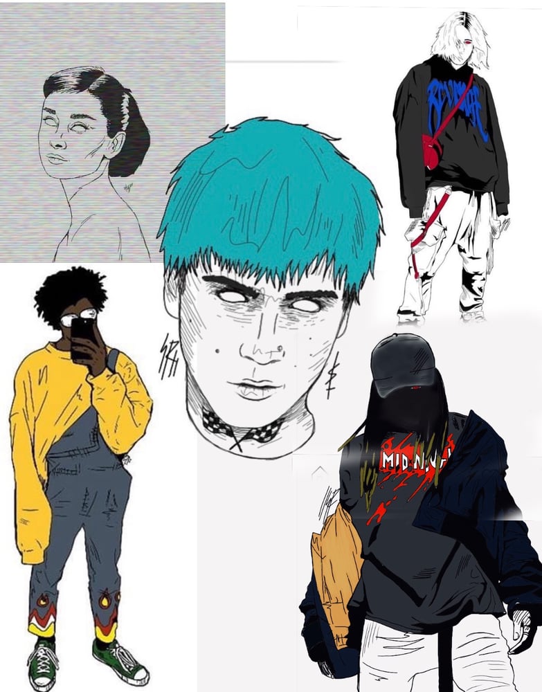 Image of Digital portrait 