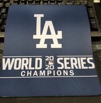 Dodgers World Series Mouse Pad