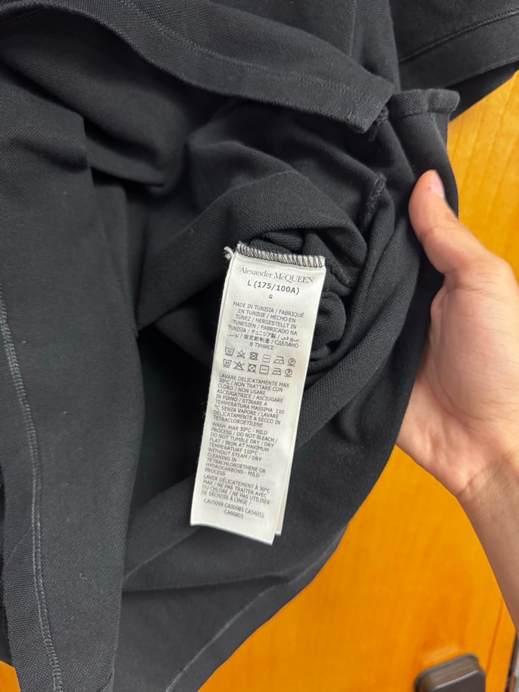 Image of Alexander Mcqueen Embroidered Polo