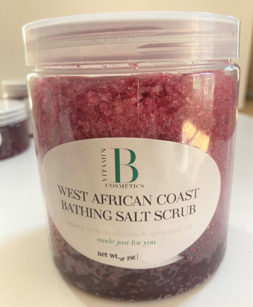 Image of West African Coast Bathing Salt Scrub - Body Scrub 
