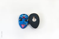 Image 4 of Goddess Kali Blue Face Mask