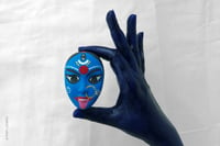 Image 1 of Goddess Kali Blue Face Mask