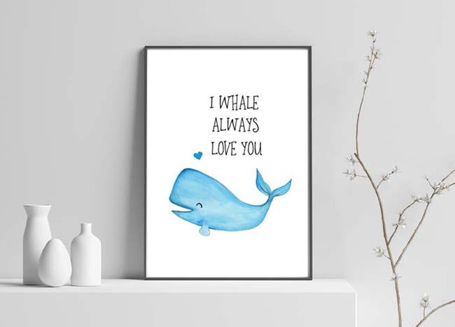 Free Free 296 I Whale Always Love You Svg SVG PNG EPS DXF File