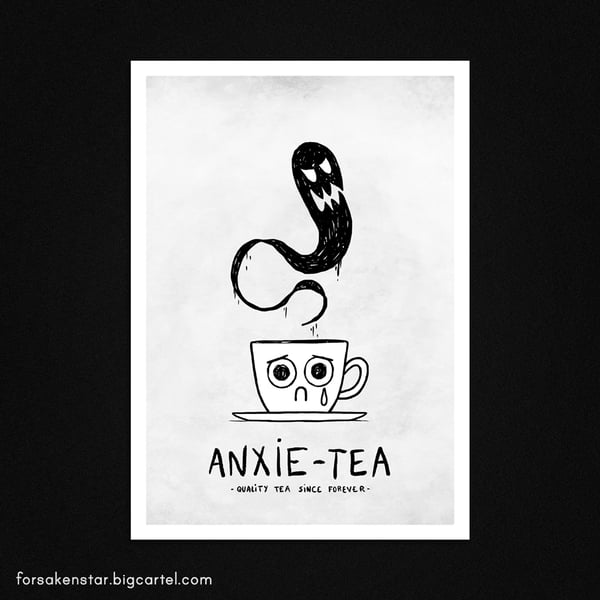 Image of Anxie-tea - A4 (21 x 29,7 cm)
