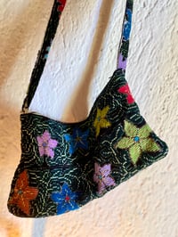 Image 2 of Flower power shoulder purse 