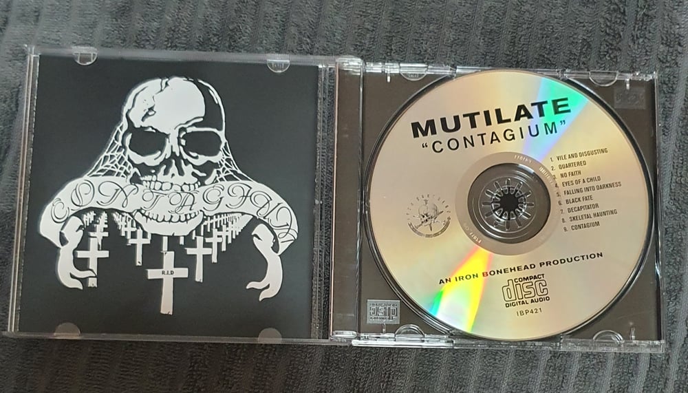 MUTILATE - CONTAGIUM CD
