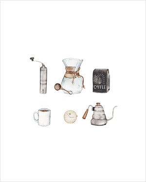 "Coffee Supplies" by Annie Brooks
