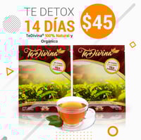 DETOX TÉ PARA DOS SEMANAS