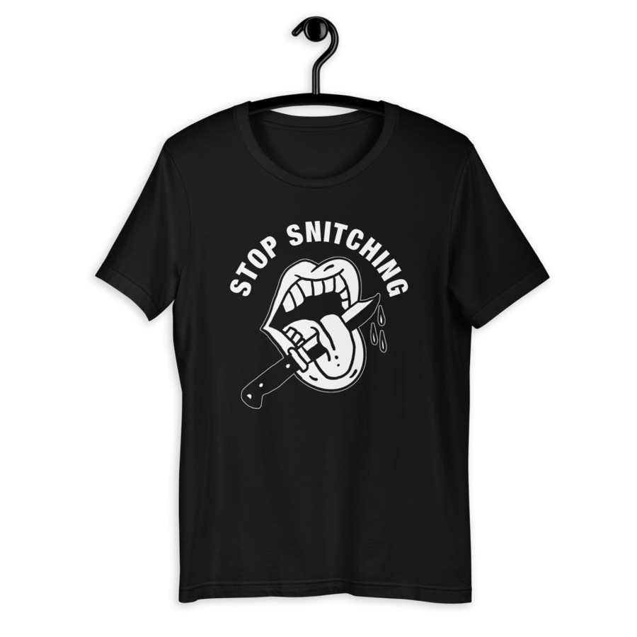 Image of Stop Snitching Tshirt