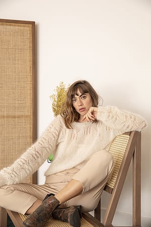 Image of -- PATRON/PATTERN : SALOME SWEATER --