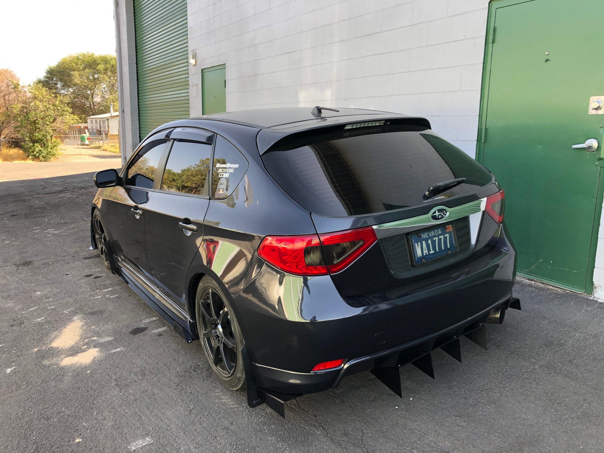 0814 Subaru Hatchback WRX/STI Rear Diffuser V1 Invictus Aero