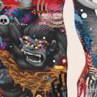 Image 3 of TRISTAN EATON "THE SON" SELF PORTRAIT SIGNED AND NUMBERED ART PRINT