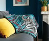 Children Of Lir Throw Blanket 