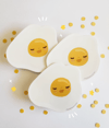 Happy Egg ~ Vinyl Stickers/ Water Proof
