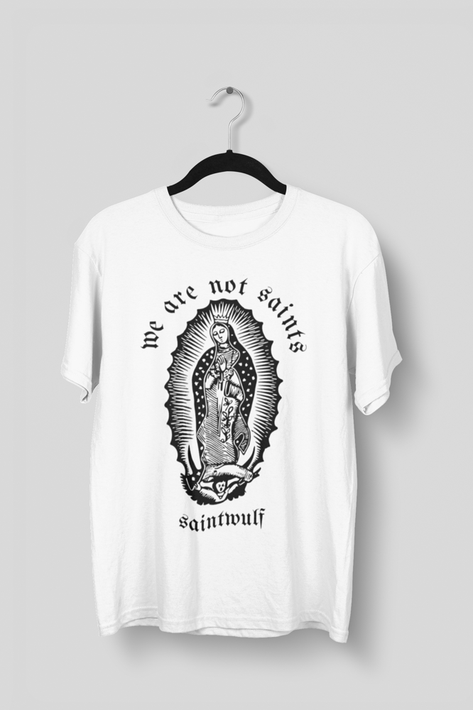 Image of MOTHER MARY WHITE UNISEX TEE