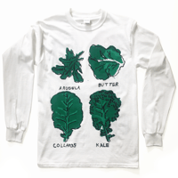Image 1 of Leafy Greens Long Sleeve T-shirt