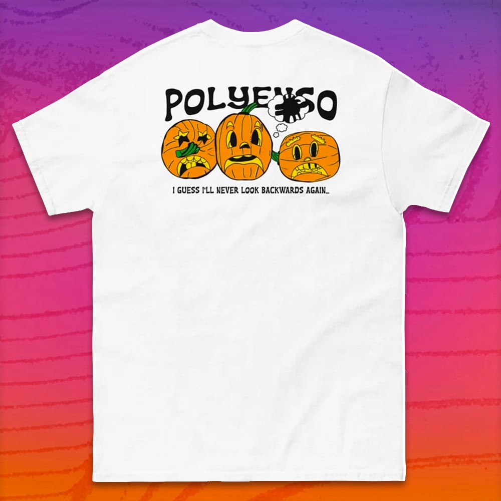 Polyenso Halloween 2020 Heavy T-Shirt in White (LIMITED EDITION)