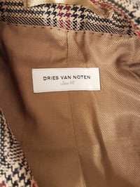 Image 3 of AUTHENTIC! DRIES VAN NOTEN houndstooth blazer