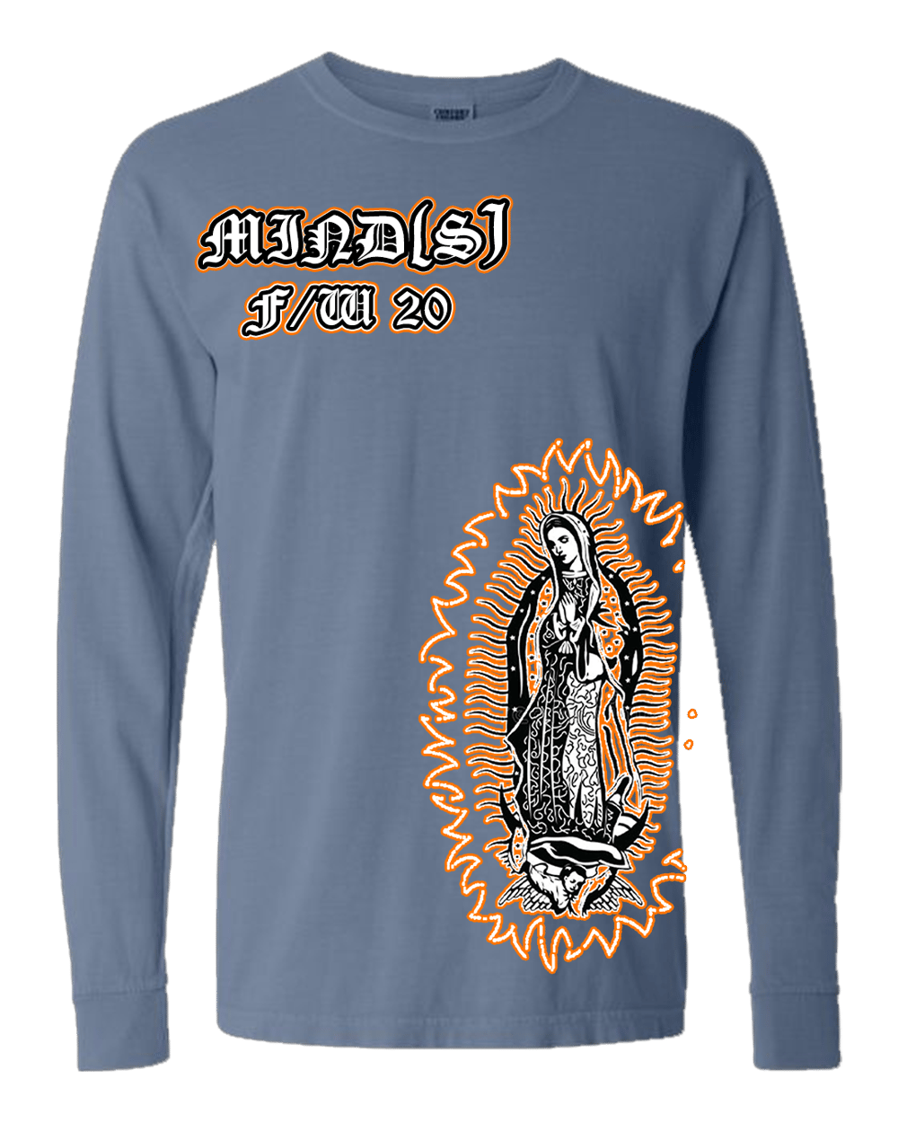 Image of MIND(S) "VIRGEN MARY" LONG SLEEVE