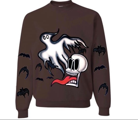 Image of Halloween crew neck Family & Friends color way 