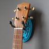 Turquoise Deco Instrument Hook for Ukulele, Violin or Guitar
