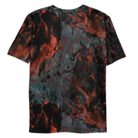 Image 3 of smoke/blood all over print t