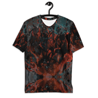 Image 1 of smoke/blood all over print t