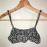 Gingham Ruched Scrunchie Bralette Image 3