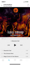 Lunar swamp undermud blues (classic black vinyl)+poster+digital album
