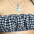 Gingham Ruched Scrunchie Bralette Image 4