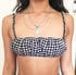 Gingham Ruched Scrunchie Bralette Image 5
