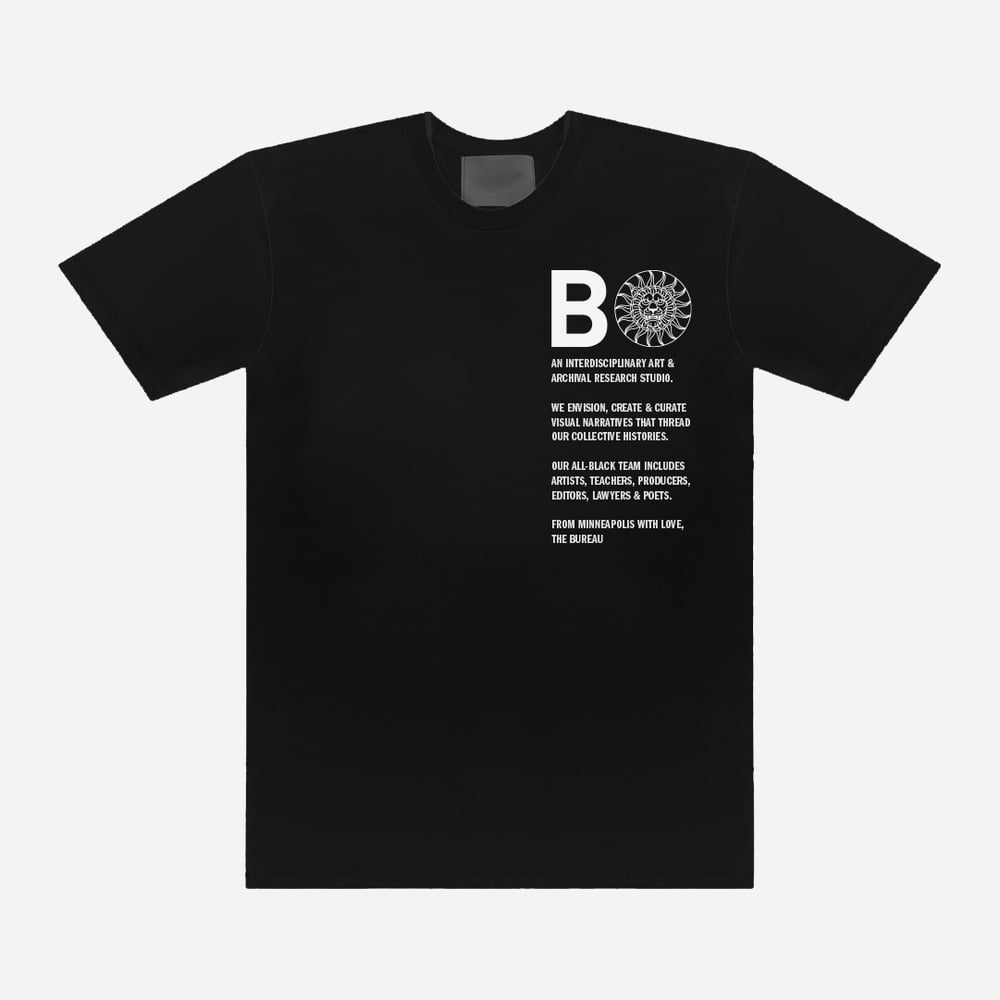 Mission T-shirt (Black/White)