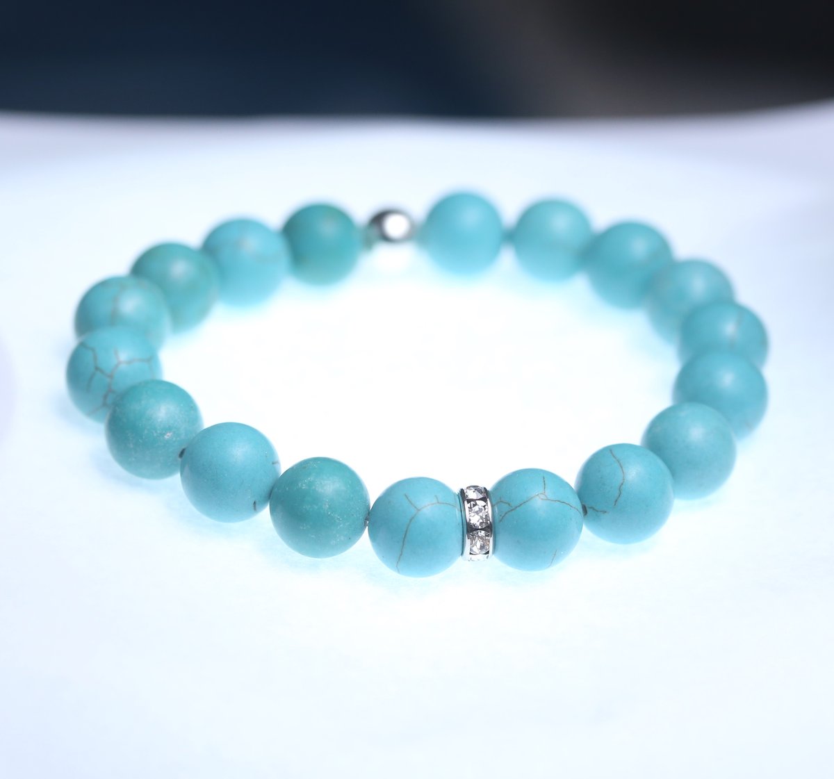 Image of GM Magnesite Beaded Bracelets 