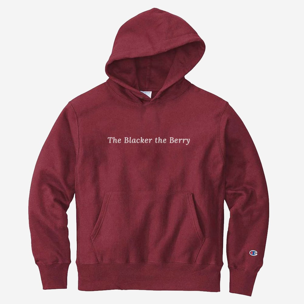 TBTB hoodie (Maroon/White)