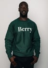 Berry crewneck (Green/White)