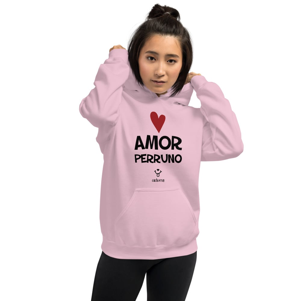 Image of Sudadera con capucha Amor Perruno