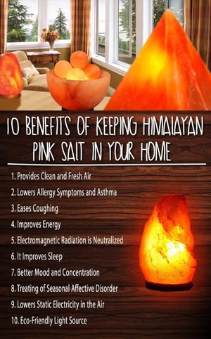 Image of Small himalayan salt lamp 