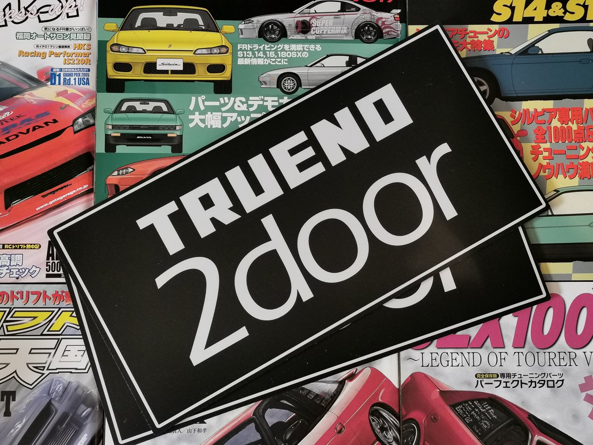 Toyota AE86 TRUENO License plate | japanREVIVE