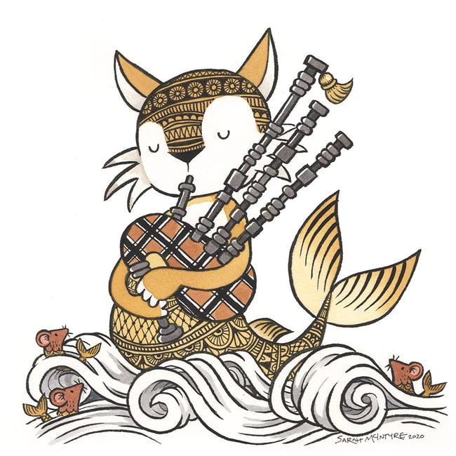 CAT CARDS - variety pack of 5