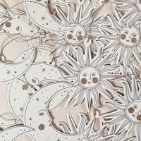 Image 1 of Pack of 6 - Papercut Decorations with Postcards & Envelopes