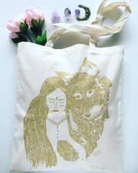 Tote Bag *Wild Woman & Wolf*