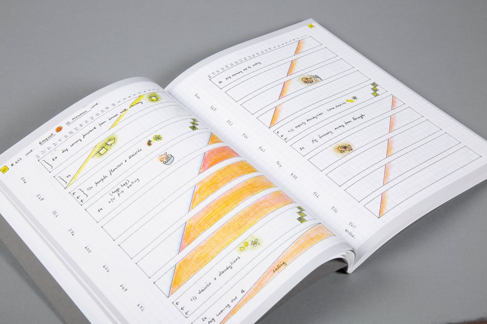 Bouquets 11 - 20 Notebooks by Rose Lowder 