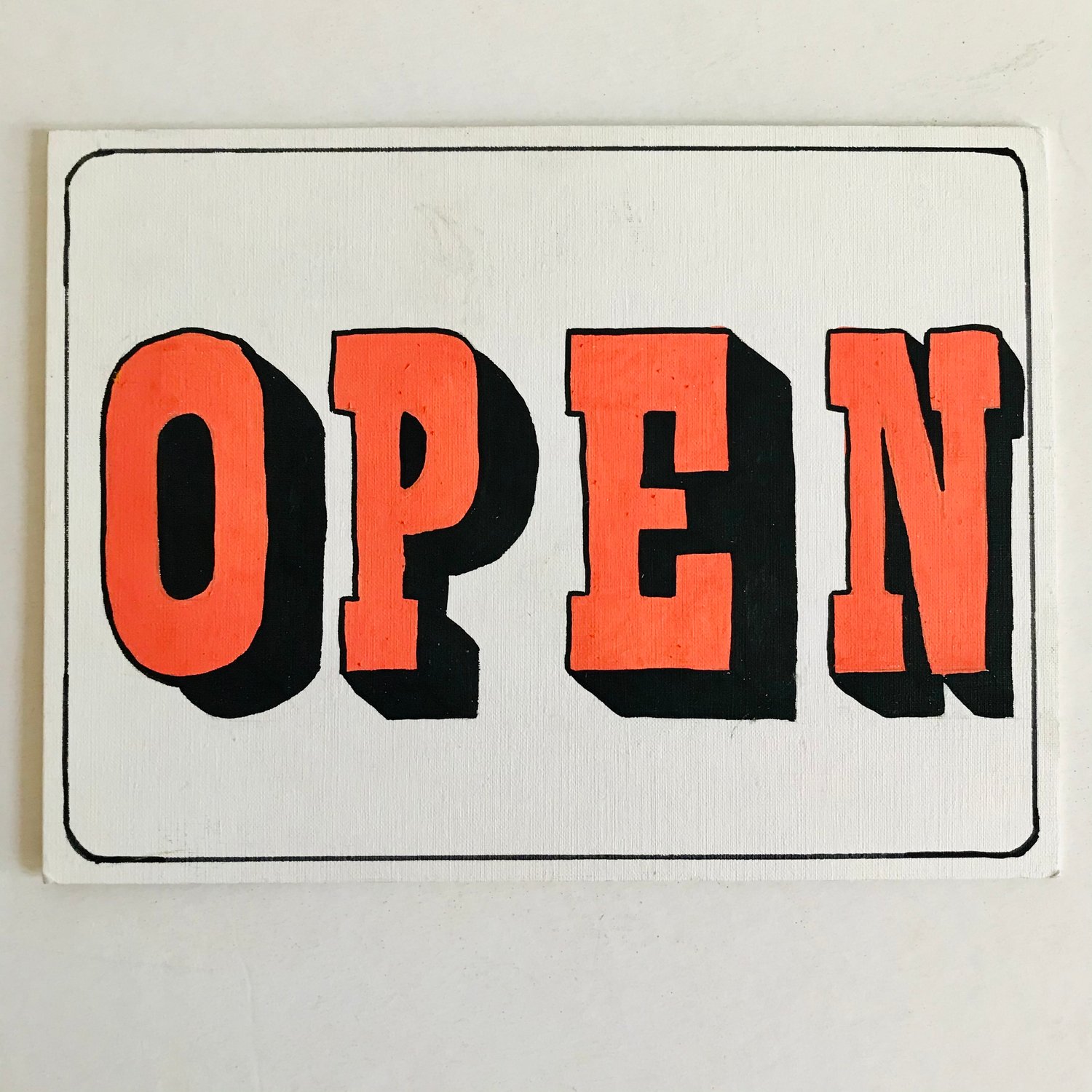 Open Sign